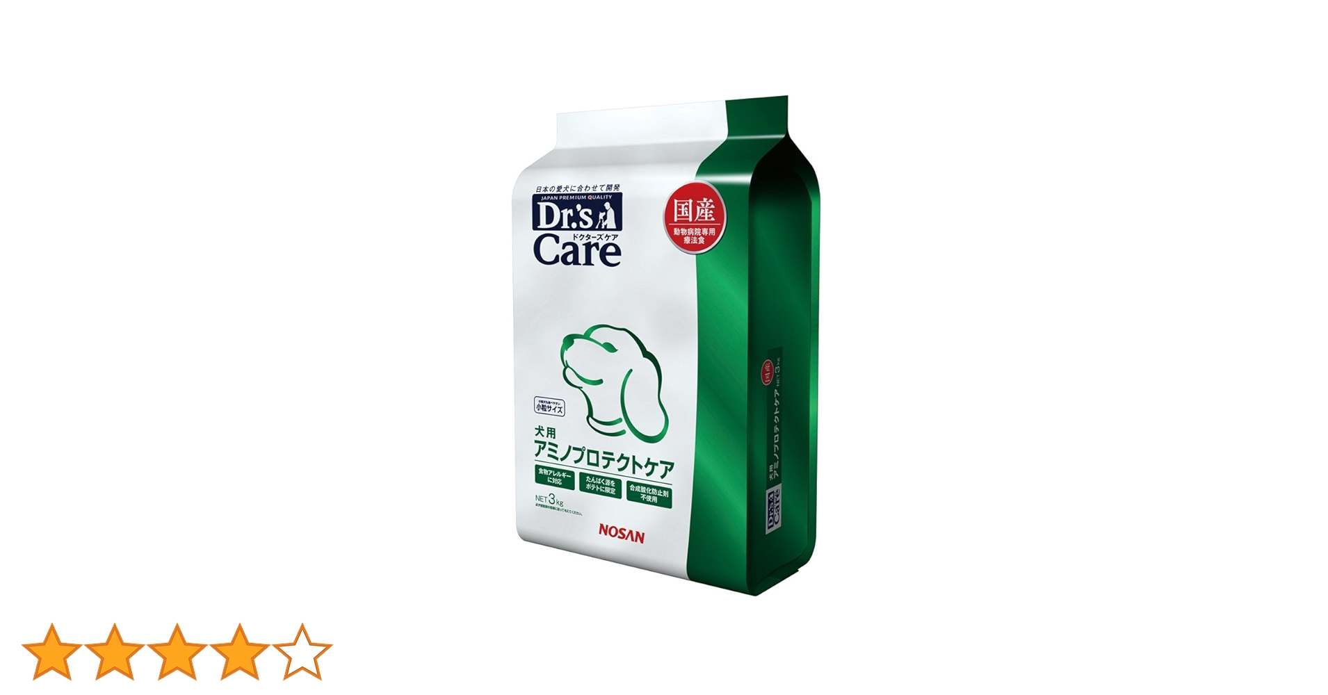 Dr's Care アミノプロテクトケア 3kg＋小分け2袋 ペットライン ドクターズケア アミノプロテクトケアポテト 3kg